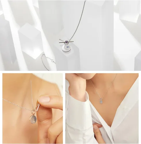 Vista 5 de BTS STONEHENgE Moment of Light Jewelry - Collar oficial del ejército