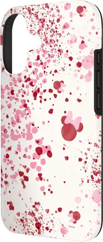 Vista 2 de Disney Minnie Mouse Head Ears - Carcasa para iPhone 17, diseño abstracto de salpicaduras