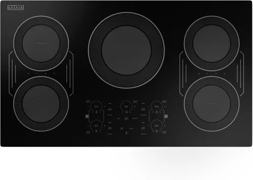 Vista 9 de Empava Placa de cocina de inducción incorporada de 30 pulgadas 4 quemadores, Bridge-SYNC, Auto RapidHeat, 3 modos preestablecidos, sensor de sartén