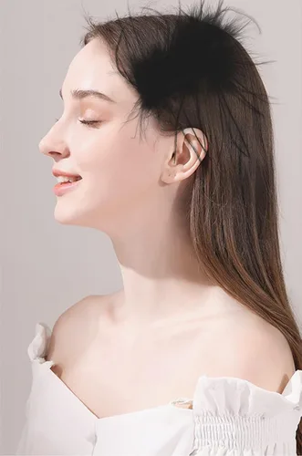 Vista 3 de 4 pinzas para el pelo con plumas de avestruz, estilo retro, vintage, elegante, de lujo, para novia, fiesta, festival, boda, accesorios de joyería
