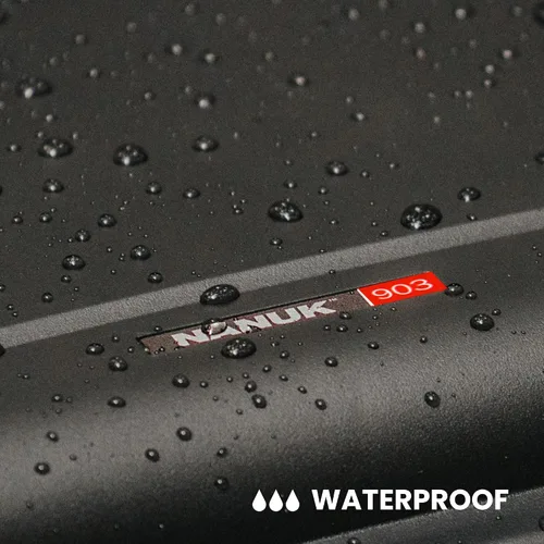 Vista 6 de NANUK 903 - Funda rígida con espuma, IP67, impermeable, resistente a los impactos para cámaras compactas y equipos pequeños, a prueba de polvo, 9.1