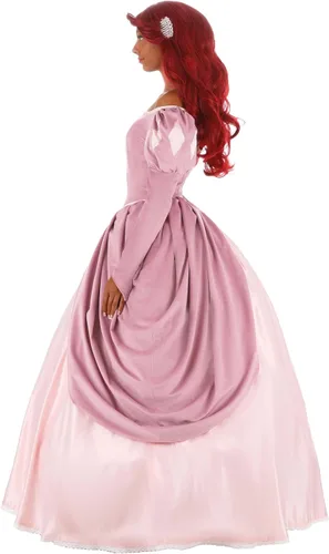 Vista 4 de Disfraz de Ariel para adulto de Disney Pink Dress