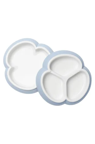 Vista 5 de BabyBjörn Juego de platos para bebé, 2 unidades, gris