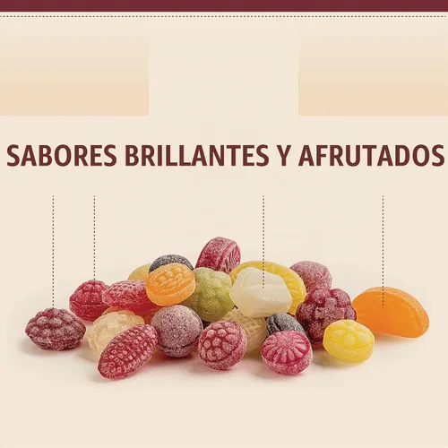 Vista 5 de Hermann the German Hard Candy - Importado - Paquete de 2 (surtido de dulces de frutas bávaras)
