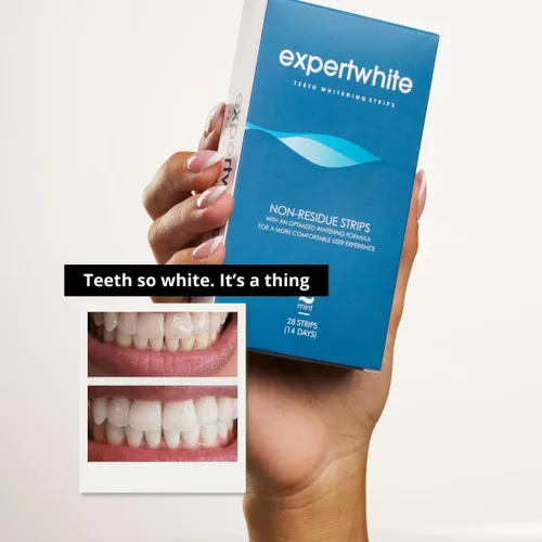 Vista 8 de MaxStrips™ Tiras blanqueadoras de dientes al 12% – Tiras blanqueadoras profesionales de peróxido al 12%, tecnología Dryfit antideslizante, seguro