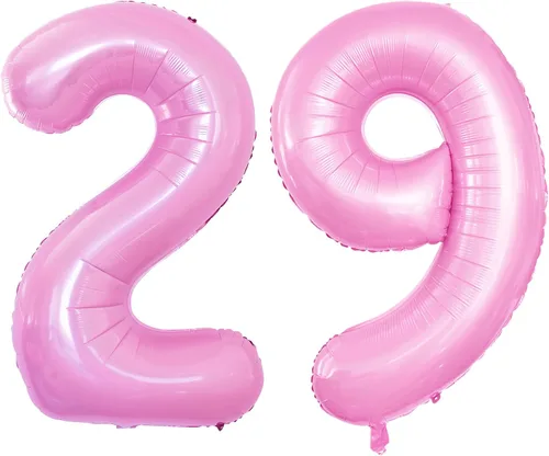 Vista 69 de Goer, conjunto de globos de papel aluminio para decoraciones de cumpleaños, globos de las letras de feliz cumpleaños y de números Oro