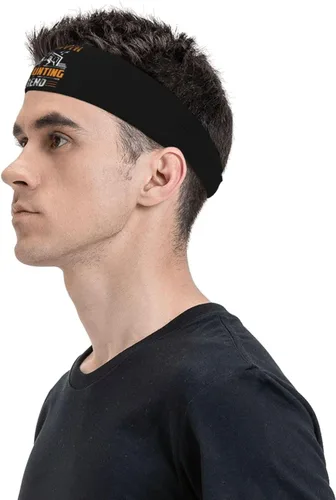 Vista 2 de The Man The Myth The Hunting Legend Headband for Men Women Sports Sweatband for Fitness Exercise Moisture Wicking Running Yoga Hairbands