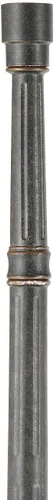 Vista 2 de John Timberland Hepworth Poste de Luz Exterior Tradicional y Base con Tapa Bronce Veranda 76 3/4" Accesorio para Poste Exterior Casa Porche Patio