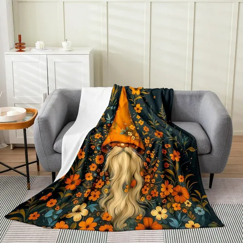Vista 25 de Erosebridal American Flag Throw Blanket 40x50 Inch Sofa Bed Couch Decor,Rustic Deer Hunting Fleece Blanket for Kids Boys Girls,Farmhouse Cabin Bed