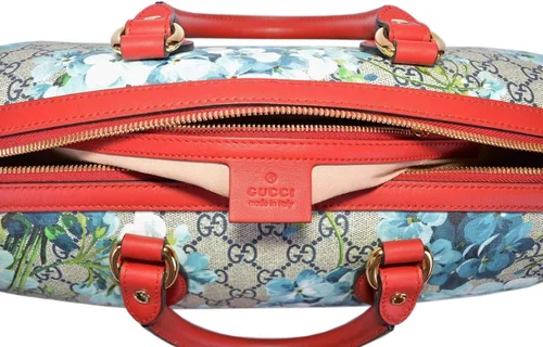 Vista 8 de Gucci para mujer GG supreme Florece Convertible Boston bolsa