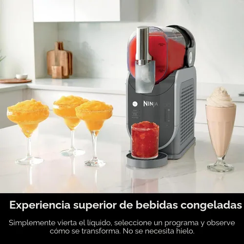 Vista 7 de Ninja FS300 SLUSHi - Máquina de bebidas congeladas y granizados de 72 onzas (renovado) con bolsa de viaje Ninja SLUSHi, color negro