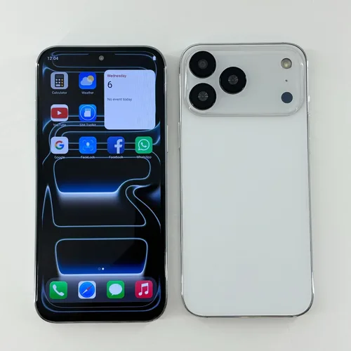 Vista 3 de Nueva pantalla HD de 6.67 "Teléfonos Android desbloqueados Teléfono celular de red 3G 2GB+16GB Android 10 Smartphone Cámara trasera 16MP Batería