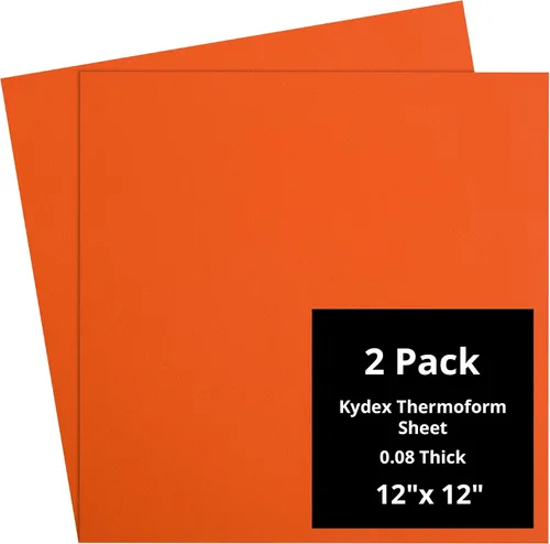 Vista 127 de Kydex Sheets - Solid Color DIY Kit for Crafting Holsters, Sheaths, and Mag Pouches - (8x8, 8x12, 12x12), Premium Thermoform Sheets - Thick, Durable