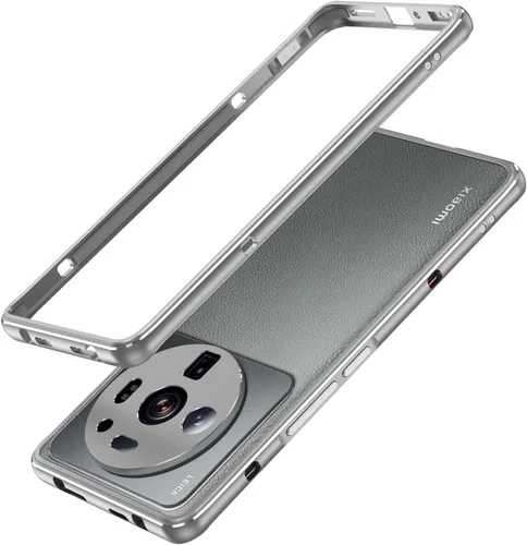 Vista 10 de DAYJOY Funda de metal de doble color compatible con Xiaomi Mi 12S Ultra, marco de parachoques de aleación de aluminio de lujo premium a prueba