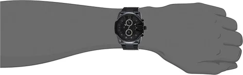 Vista 6 de Diesel - Master Chief - Reloj de cuarzo con cronógrafo de acero inoxidable para hombre