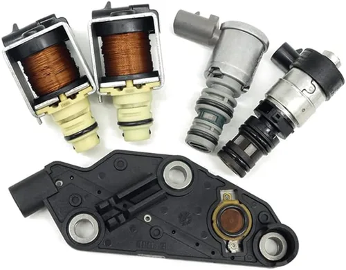Vista 4 de Juego de solenoides de transmisión 4T65E con interruptor de presión colector compatible con Buick Chevrolet Pontiac