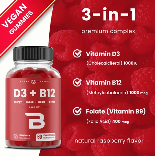 Vista 6 de NutraChamps Paquete de gomitas de vitamina B12 y gomitas de saúco