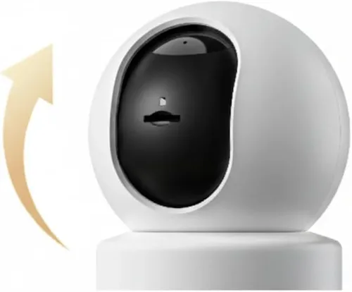Vista 4 de XIAOMI Cámara inteligente C302, cámara de seguridad interior de 2K/3MP, escudo de lente física, detección de llanto humano/mascota/bebé, vista