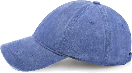 Vista 2 de VODIORE Vintage Washed Cap Distressed Baseball Caps Unisex Adjustable Dad Hats