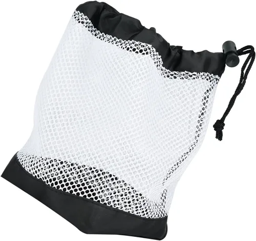 Vista 9 de Fydun Bolsa para sostener, bolsa de malla de nylon con cordón de 36 bolas titular de almacenamiento de red accesorio