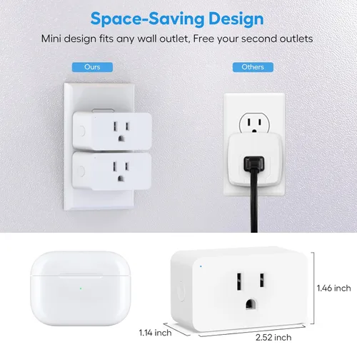 Vista 8 de Z-Wave - Enchufe inteligente Zwave serie 800, extensor de rango de repetidor integrado, requiere concentrador Z-Wave, compatible con Smartthings