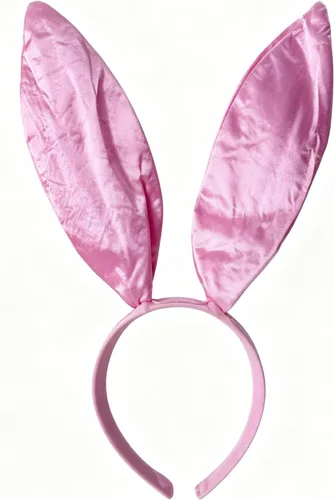 Vista 2 de Bunny Ears Headband for Party Cosplay Costume Accessory Negro