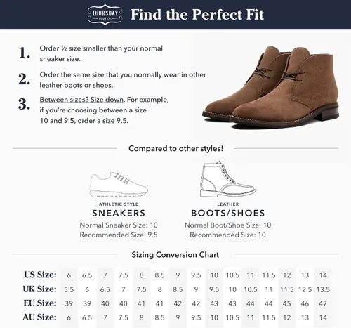 Vista 7 de Thursday Boot Company - Botas Chukka Scout para hombre