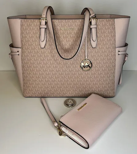 Vista 2 de MICHAEL Michel Kors Gilly - Bolso grande de viaje con cordón con doble cremallera y gancho de Michael Kors