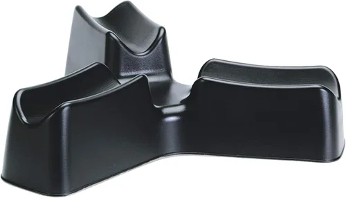 Vista 2 de Blackburn Plataforma de rueda delantera para entrenadores de bicicleta (Trackblok 3, negro)