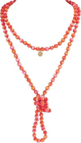 Vista 11 de Firstmeet Collar largo de cuentas de moda con nudo de cuerda, versátil, 60 pulgadas, joyería de disfraz para mujer Aqua Sky AB