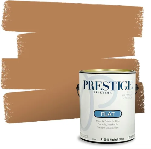 Vista 235 de PRESTIGE Pintura exterior e imprimación en uno, bronceado Aberdeen, plano, 1 galón