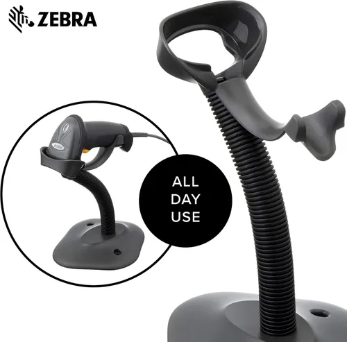 Vista 3 de Soporte cuello de ganso para escáner de códigos LS2208