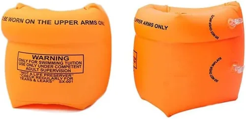 Vista 6 de 2 – 4 unidades de flotadores inflables de natación, alas de agua flotantes, anillo de brazo de natación para niños y adultos 30-150 libras