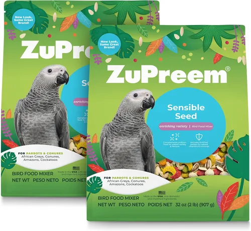 Vista 8 de ZuPreem Smart Selects - Alimento para pájaros pequeños, 2 libras, alimentación diaria para periquitos, periquitos, loros