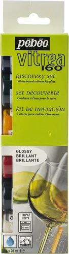 Vista 30 de Pebeo Vitrea 160 - Botella de diluyente para pintura de vidrio (45 ml)