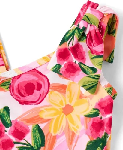 Vista 2 de Gymboree Bañador de una pieza para niñas y bebés Amalfi Floral