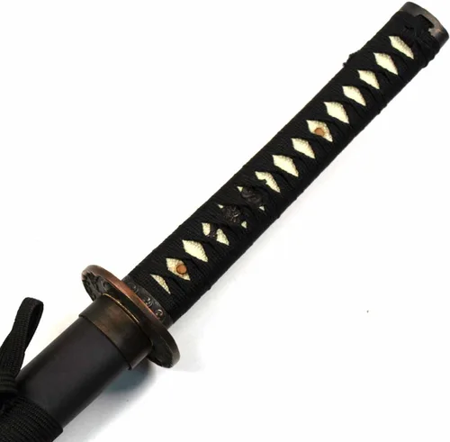 Vista 2 de Ace Martial Arts Supply Katana japonesa hecha a mano de acero al carbono, Daito Samurái, espada afilada, lista para la batalla