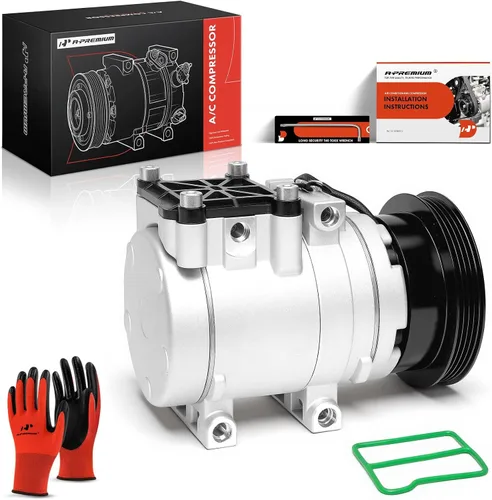 Vista 10 de A-Premium Compresor A/C con embrague compatible con Kia Sephia 1.8L 1999-2001, Spectra 1.8L 2000