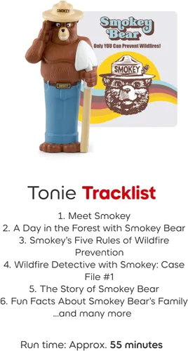 Vista 5 de Tonies Figura de juguete de audio Smokey Bear
