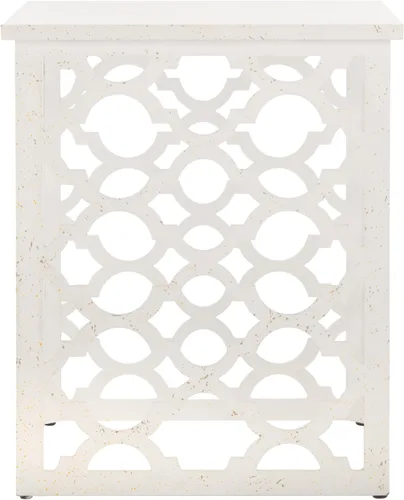 Vista 9 de Safavieh Home Collection AMH1507 - Mesa auxiliar, color negro