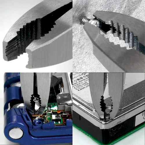 Vista 3 de VamPLIERS - Las mejores pinzas del mundo VT-001-S2F, alicates para extraer tornillos oxidados/dañados, regalo de navidad ideal para compañeros
