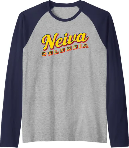 Vista 11 de Camiseta de béisbol raglán Neiva Colombia