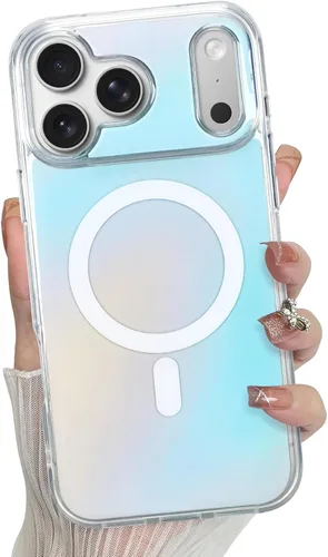 Vista 67 de Bonoma - Funda para iPhone 17 Pro Max 2025 con cristales brillantes, purpurina brillante