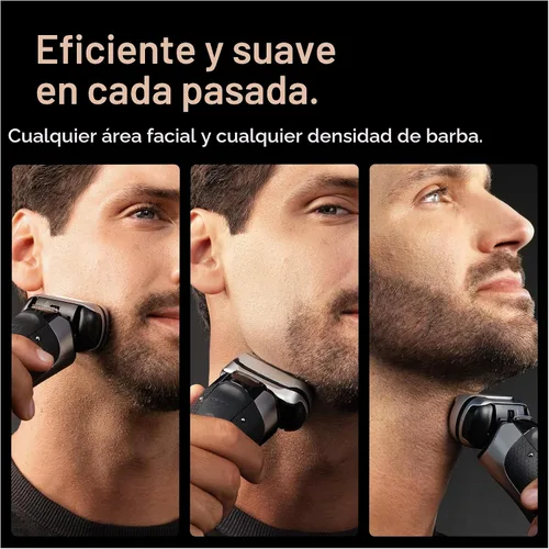 Vista 7 de Braun Series 9 PRO+ - Afeitadora eléctrica para hombres, maquinilla de afeitar de lámina húmeda y seca, centro de cuidado inteligente 6 en 1