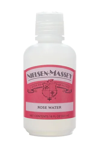 Vista 6 de Nielsen-Massey Agua de rosas para hornear, cocinar y bebidas, botella de 2 onzas