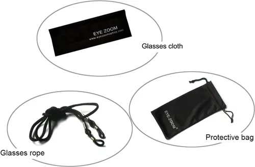 Vista 3 de Gafas de lectura de ojo de gato para mujer con bisagra de resorte