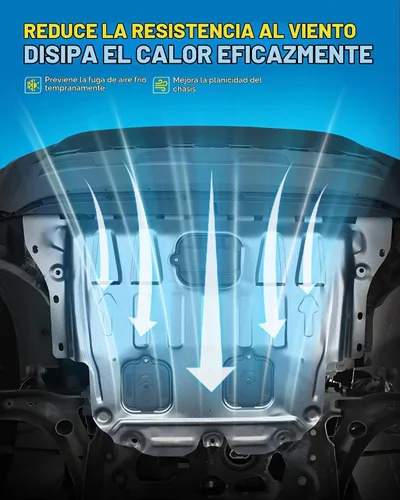 Vista 4 de Protector contra salpicaduras de motor PHILTOP para Ford Focus 2.0T 2013-2018