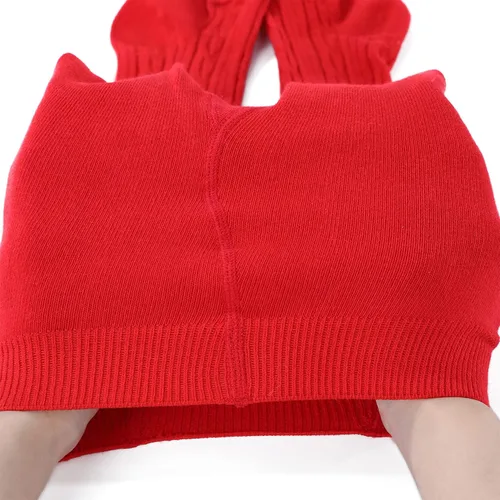 Vista 7 de American Trends Medias suaves para bebé, mallas de punto trenzado para bebés, medias de invierno para niñas recién nacidas, medias para niños
