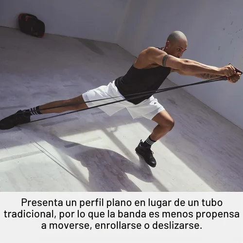 Vista 5 de Les Mills™ Resistance Band for Any Workout with Pull Up Bands, Booty Bands and Pilates Flex Bands