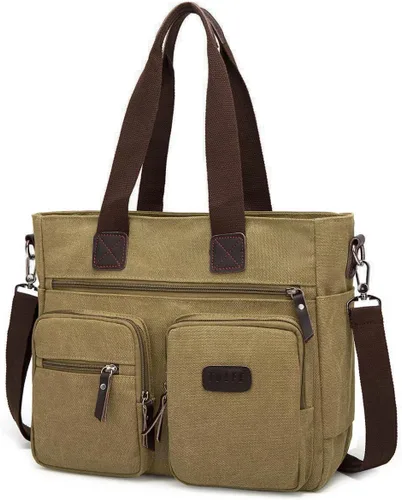 Vista 18 de ToLFE Bolso de Mano con Asa Superior para Mujer, Bolso de Hombro, Bolso Mensajero, Bolso Tote, Cartera, Bolso Cruzado, Bolsa de Viaje para Trabajo